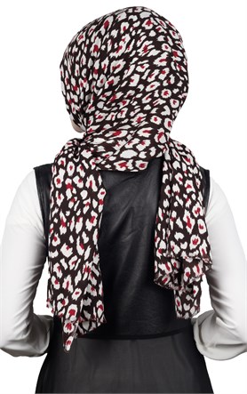 Kışlık Yünlü Şal 5182-4