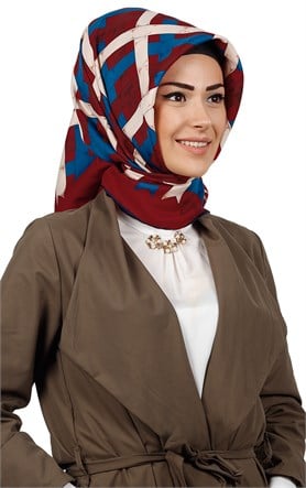 102-0036-04 U.S POLO ASSN EŞARP KIRMIZI