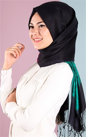 500-0015-20 ÇİFT YÖNLÜ İPEKSİ ŞAL