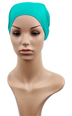 Penye Eşarp Bonesi 251-30 Su Mavisi