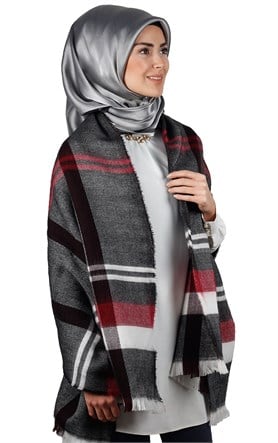 Yün Omuz Şalı 9010-7