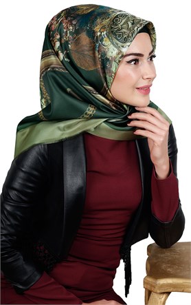 Tafta Dijital Eşarp 1329-3