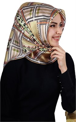 İndirimli İthal İpek Eşarp 13018-2