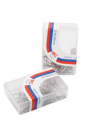 301-0001-03 100LÜ EŞARP İĞNESİ GRİ