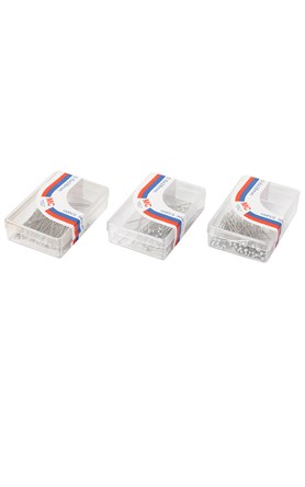 301-0001-03 100LÜ EŞARP İĞNESİ GRİ