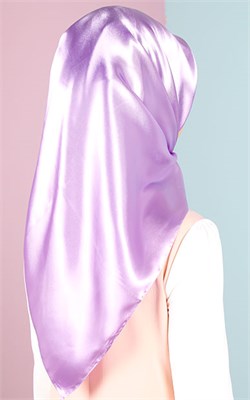 Düz Renk Saten Eşarp 1041-29