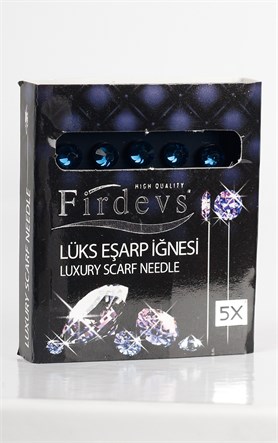 303-0001-12 KRİSTAL EŞARP İĞNESİ