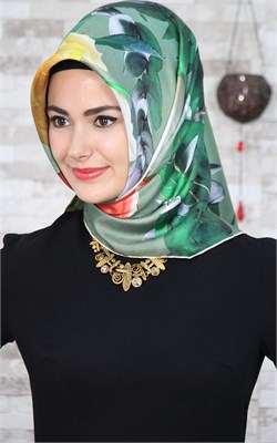 İthal İpek Eşarp 1503-3