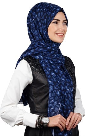 Kışlık Yünlü Şal 5182-2