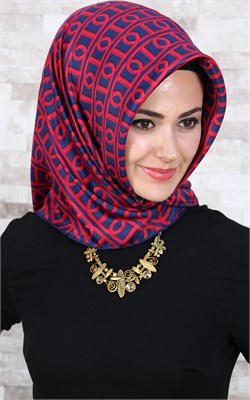 102-0027-04 U.S POLO ASSN EŞARP ŞARABİ LACİVERT