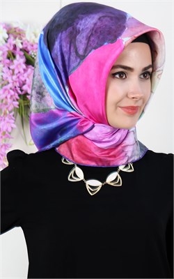 İthal İpek Eşarp 1527-3