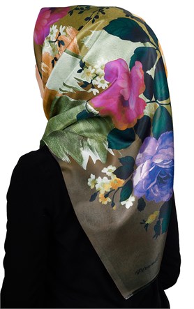 Piramit Tafta Dijital Eşarp 1912-2