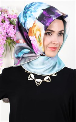 İthal İpek Eşarp 1526-2