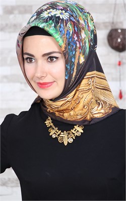 İthal İpek Eşarp 1516-1