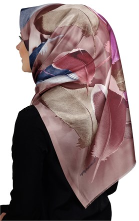 Piramit Tafta Dijital Eşarp 1911-5