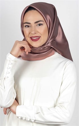 Delux Tafta Eşarp 1000-29 Pudra
