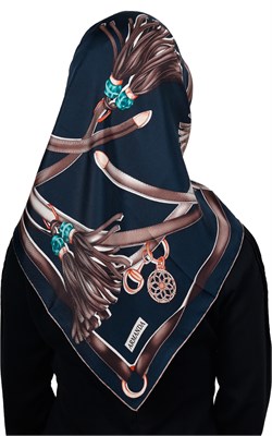 İndirimli İthal İpek Eşarp 1303-5