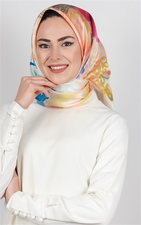 Piramit Tafta Dijital Eşarp 1924-2