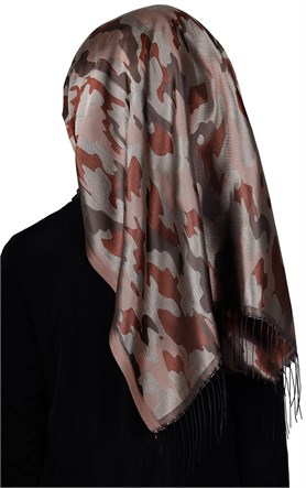 Kamuflaj İpeksi Şal 5550-10