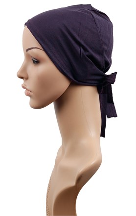 Penye Eşarp Bonesi 251-6 Mor