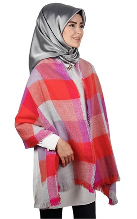 Yün Omuz Şalı 9001-100