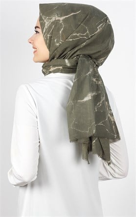 Akel Mermer Desen Şal 5000-3