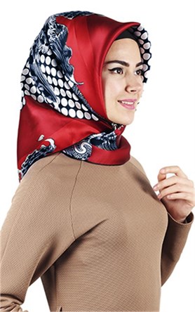 6832-03 ARMİNE İPEK EŞARP 2015 YAZ