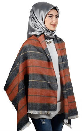 Yün Omuz Şalı 9001-54