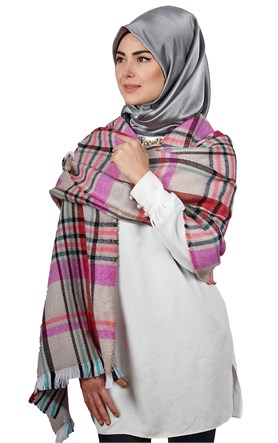 Yün Omuz Şalı 9001-86