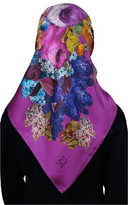 Levidor İpek Eşarp 12525-2