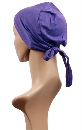 Penye Eşarp Bonesi 251-32 Mor