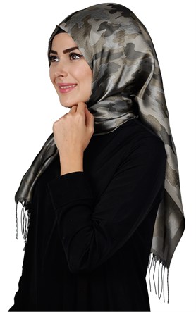 Kamuflaj İpeksi Şal 5550-24