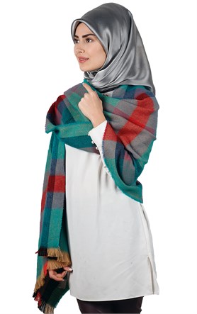 Yün Omuz Şalı 9001-14