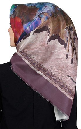 Piramit Tafta Dijital Eşarp 1916-2