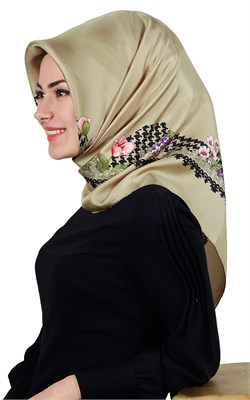 İndirimli İthal İpek Eşarp 1305-1