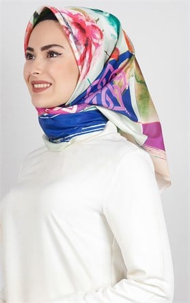 Piramit Tafta Dijital Eşarp 1920-3