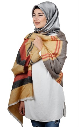 Yün Omuz Şalı 9001-55