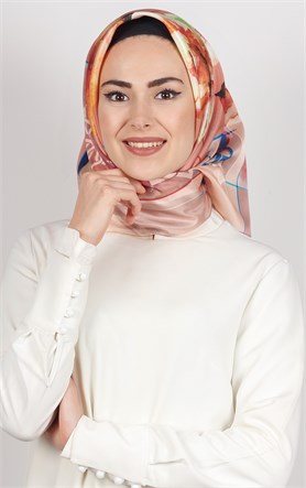 Piramit Tafta Dijital Eşarp 1920-11