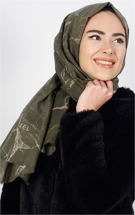 Akel Mermer Desen Şal 5000-3