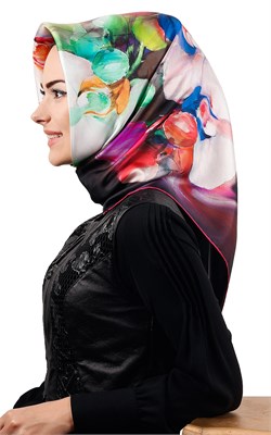 İthal İpek Eşarp 1555-10