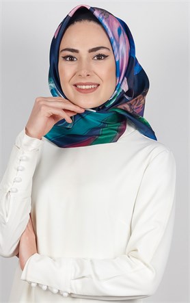 Piramit Tafta Dijital Eşarp 1924-11