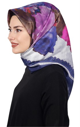 Piramit Tafta Dijital Eşarp 1916-4