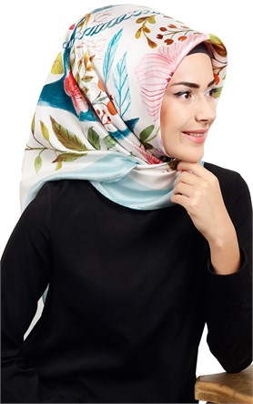 İthal İpek Eşarp 1577-2