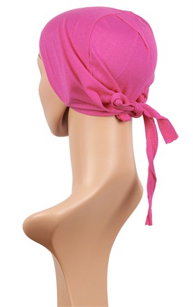 Penye Eşarp Bonesi 251-18 Şeker Pembe