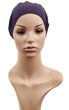 Penye Eşarp Bonesi 251-6 Mor