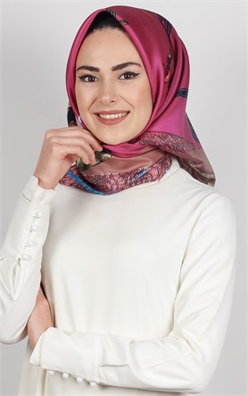 Piramit Tafta Dijital Eşarp 1923-1