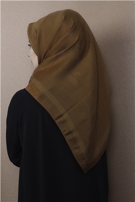 Abiye Bordürlü Eşarp 6002-6 Bakır