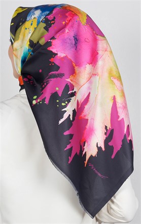 Piramit Tafta Dijital Eşarp 1921-14