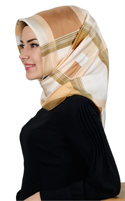 İndirimli İthal İpek Eşarp 13013-4