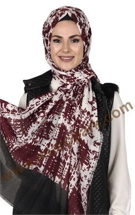 Akel Fileli Desenli Şal 147-2